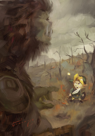 Illustration for article titled Zelda's Link Is Old, Ready For War And Running From Chickens